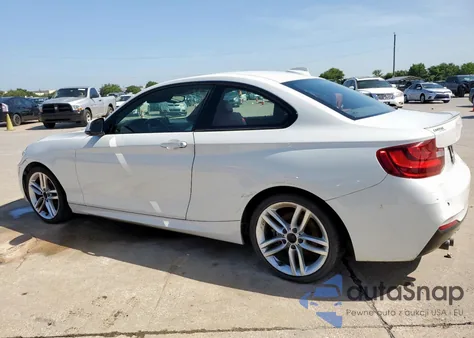 2015 BMW 228 I из США, поврежденный, VIN WBA1F5C51FV256972
